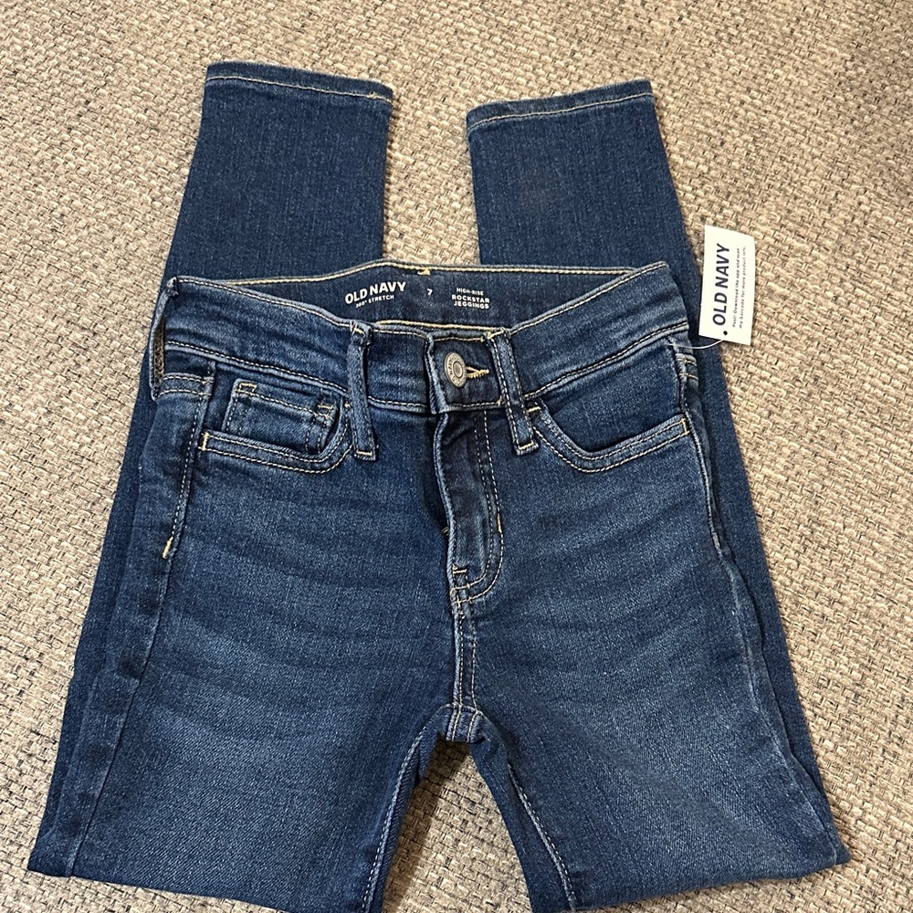 Old Navy Girls High-Rise Rockstar Jeggings